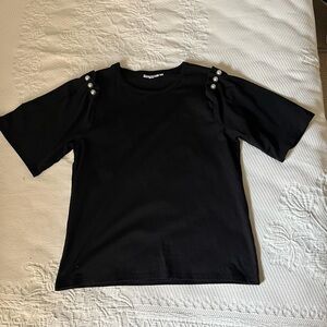 Chico’s pearl detail tee